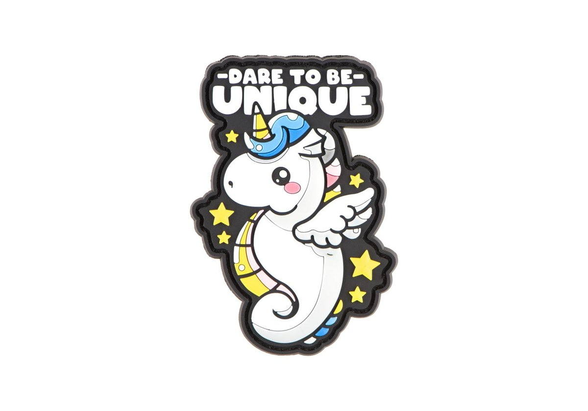 JTG Dare To Be Unique gummipatch - Multicolor