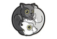 JTG Yin & Yan Cat Patch - Sort