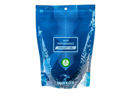 Nimrod 0.25g BB High Performance 4000rds - Hvid