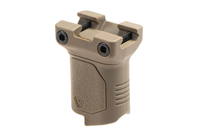 Strike Industries Angled Vertical Picatinny Greb med Cable Management Short - Dark Earth