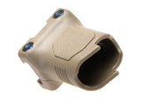 Strike Industries Angled Vertical Picatinny Greb med Cable Management Short - Dark Earth