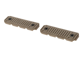 Strike Industries Cable Management skinnecovers Long 2pcs - Dark Earth