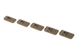 Strike Industries M-LOK Keymod Cover med Cable Management System 5pcs