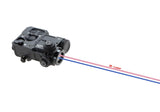 WADSN P4 Combined Device Gen. 3.0 Blå + IR Laser - Sort