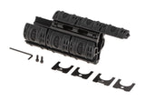Leapers AK47 Quad Skinne Forskæfte - Sort