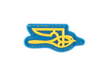JTG Peace Bird Patch - Blå