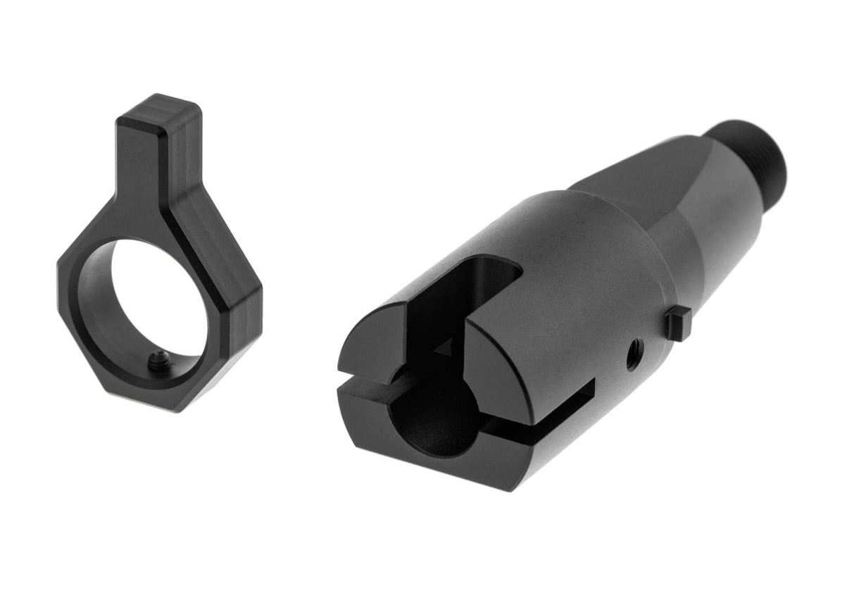 First Factory MCX Batteri Block Med ydre løb Base Set - Sort