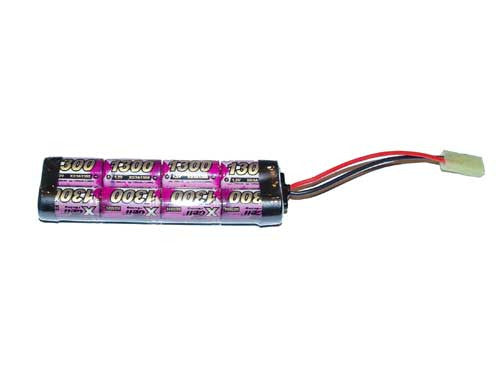 X-Cell NiMH Batteri 9,6V 1600mAh Mini