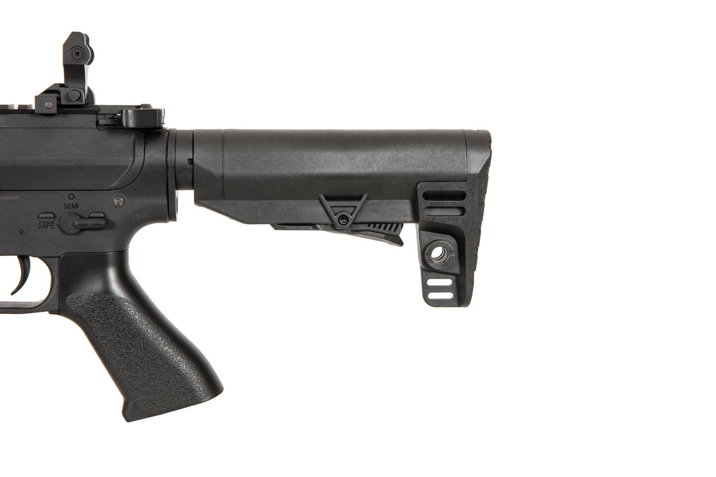 AR15 AEG airsoft carbine riffel med M-LOK front og RIS | Airsoftgeek