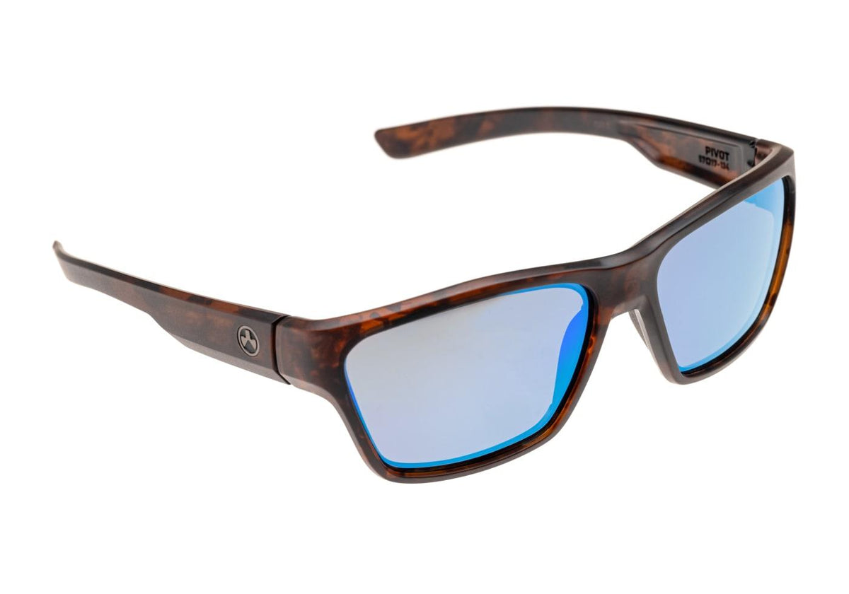 Magpul Pivot - Polariseret - Tortoise Stel / Bronze Glas / Blå Spejl