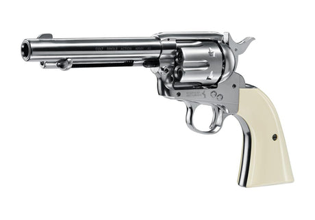 Colt SAA .45 Peacemaker 5.5” CO2 Pellet 3J - Nickel