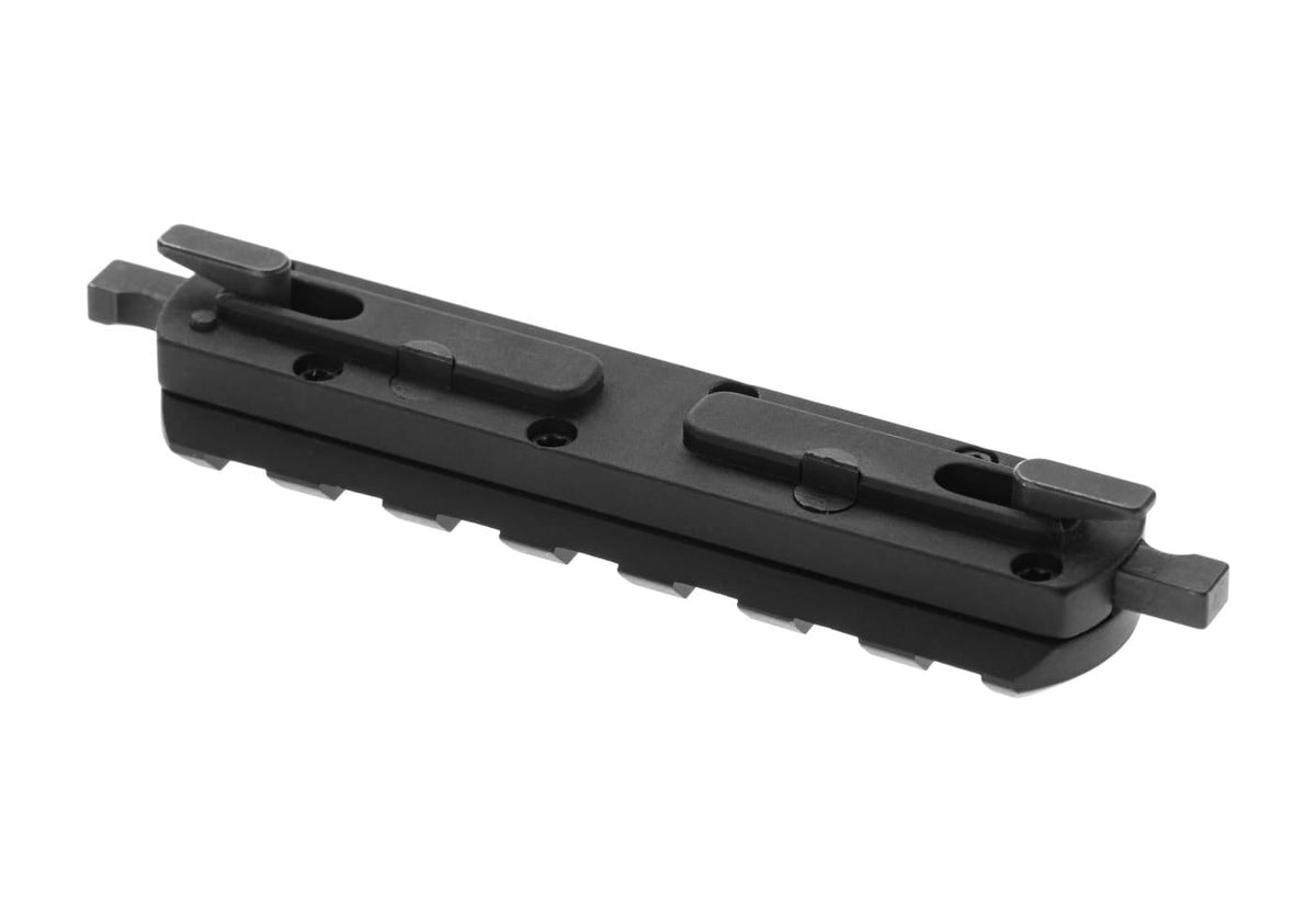 5KU QD M-LOK 7 Slot Skinne Section - Sort
