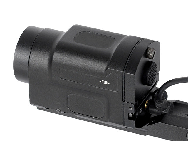 Russisk Taktisk Flashlight K-2P - Sort