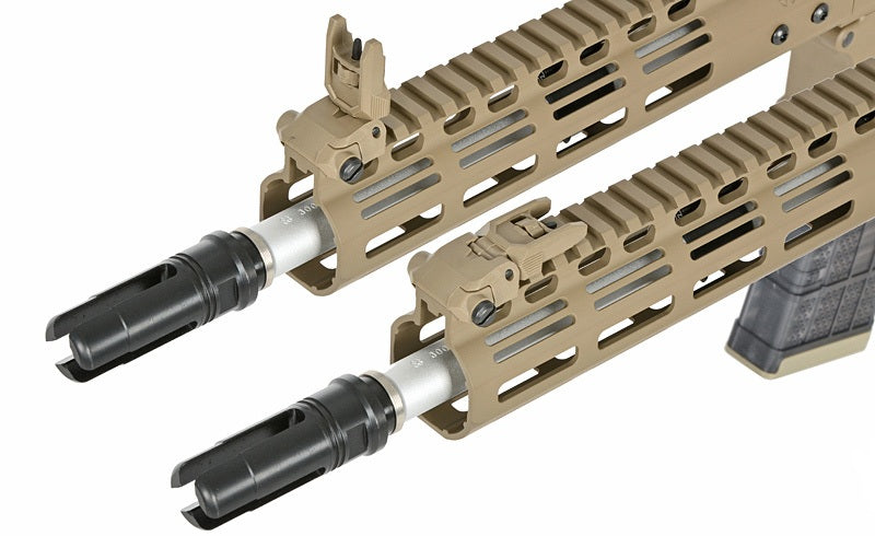 Noveske 10.5" Gen III Shorty 300BLK AEG Riffel Eshooter ETU, GEN-2 - Tan