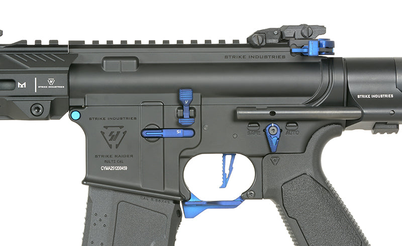Strike industries 4" Raiders Competition PDW AEG Riffel, GEN-2 - Blå