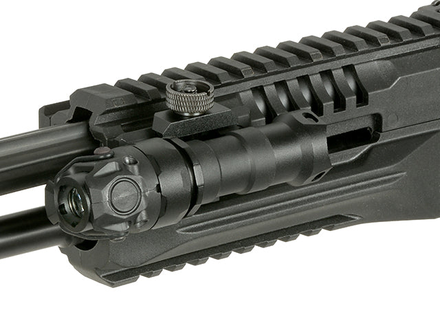 Compact Riffel flashlight - Sort