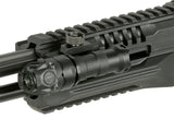 Compact Riffel flashlight - Sort