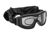 SwissEye F-Tac Goggle Smoke / Orange / Clear - Sort