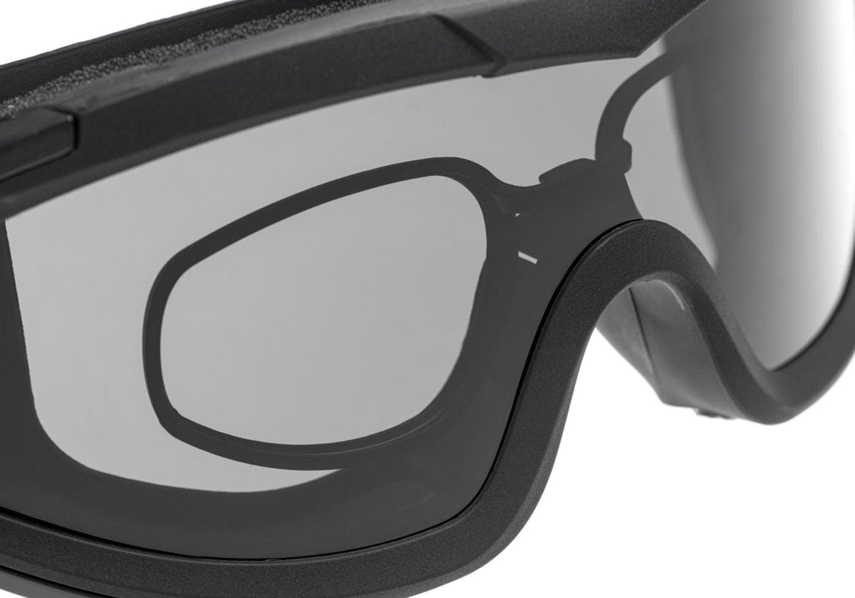 SwissEye F-Tac Goggle Smoke / Orange / Clear - Sort