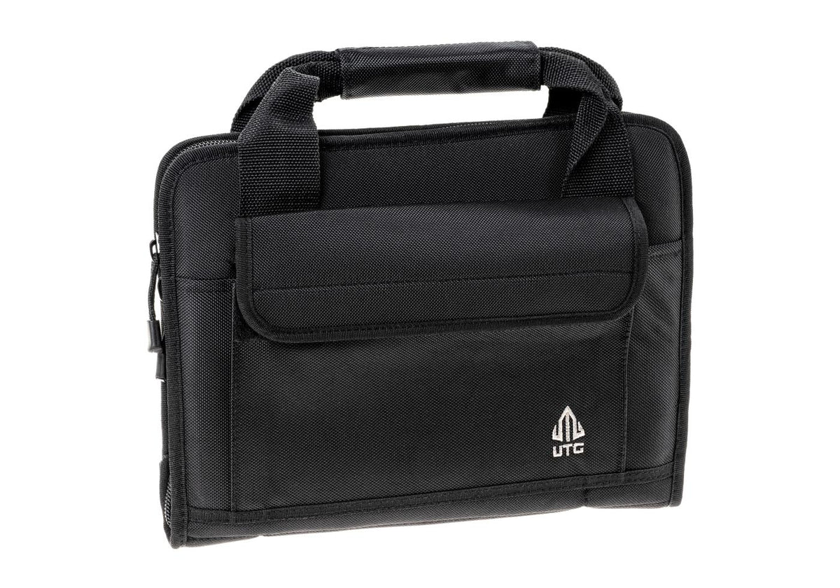 Leapers Deluxe Dobbelt pistoltaske - Sort