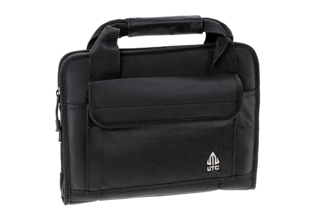 Leapers Deluxe Dobbelt pistoltaske - Sort