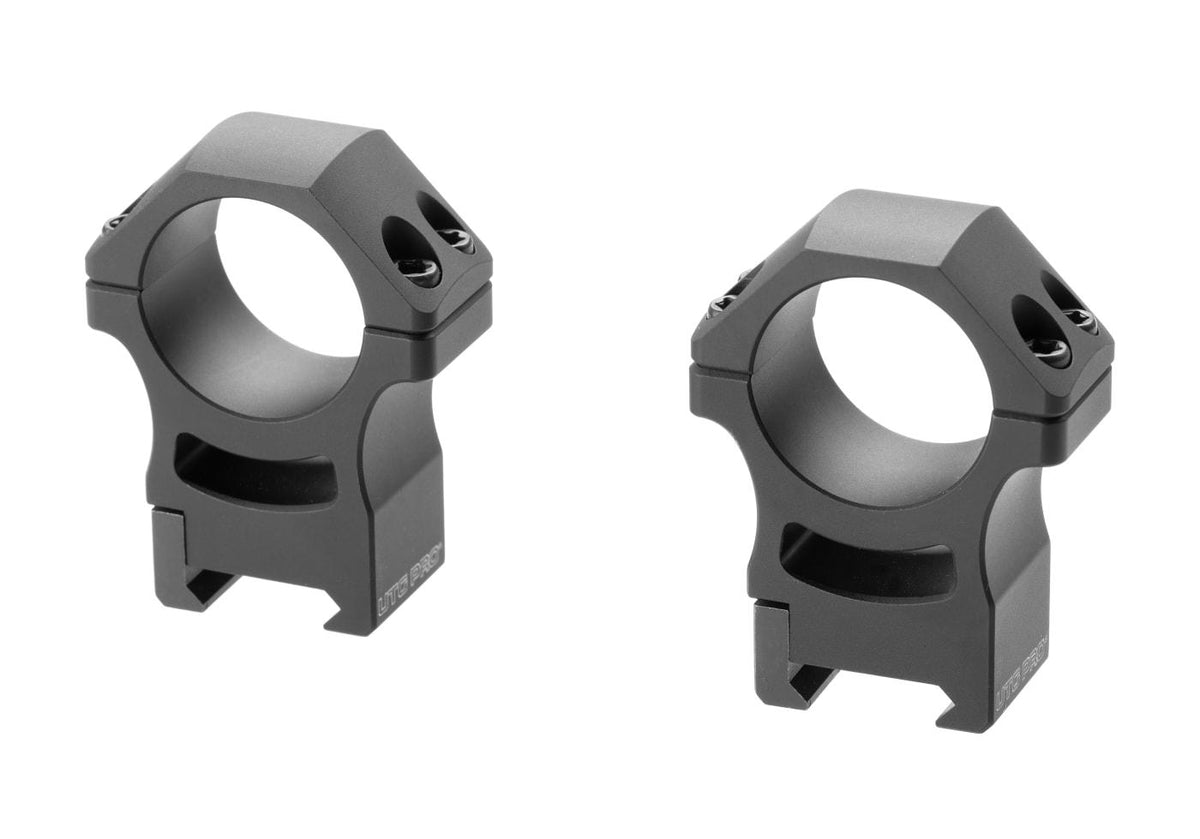 Leapers PRO 30mm High Profil P.O.I. Picatinny Ringe - Sort