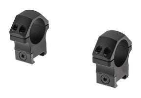 Leapers PRO 30mm Mellem Profil P.O.I. Picatinny Ringe - Sort