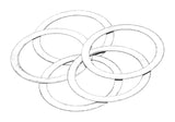 EpeS AR15 Løb Nut Spacer 5pcs – 0.1x22.5x28mm