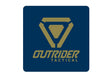 Outrider Taktisk Square Patch - Blå