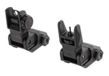 DLG Tactical Lav Profil Foldbar Sigte Set - Sort