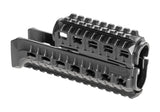 DLG Tactical AK/AK74 Polymer M-LOK Picatinny Forskæfte - Sort