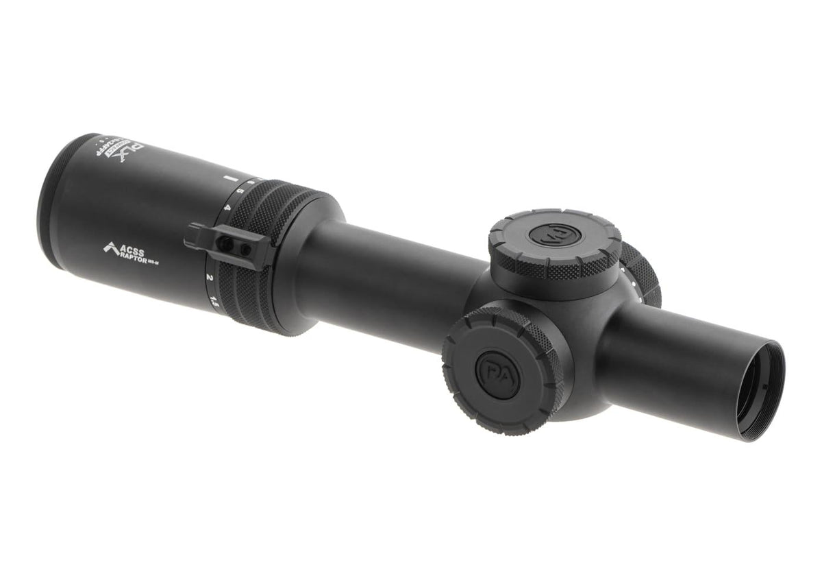 Primary Arms PLxC 1-8X24 FFP ACSS Raptor M8 Meters Reticle 5.56/.308 - Sort