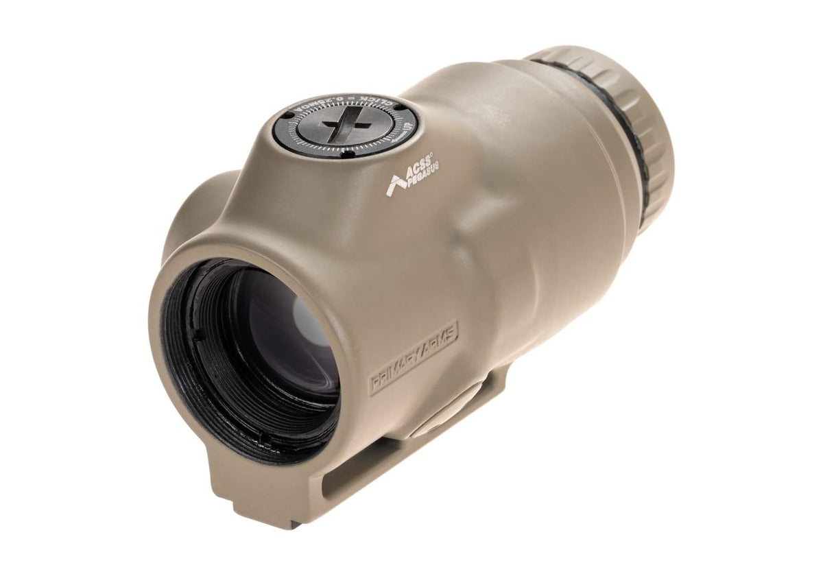 Primary Arms SLx 3X Micro Magnifier med ACSS Pegasus Ranging Reticle - Dark Earth