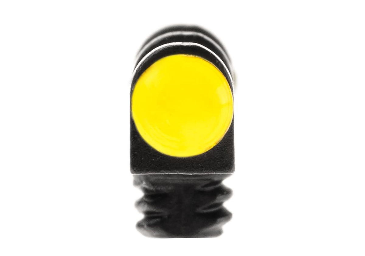 LPA Yellow Fiber Optics Front Sigte til 5X40 Thread