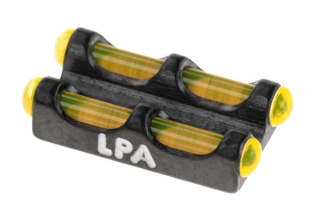LPA Yellow Twin Fiber Optics Front Sigte 2,6 MA Thread