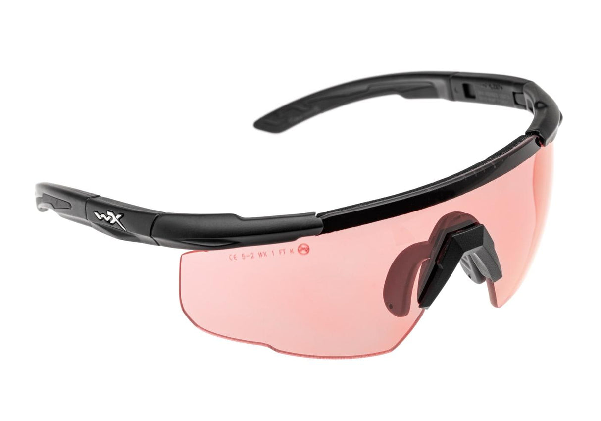 SABER ADVANCED Glas: Grå/Lys Orange/Magenta Stel: Mat Sort