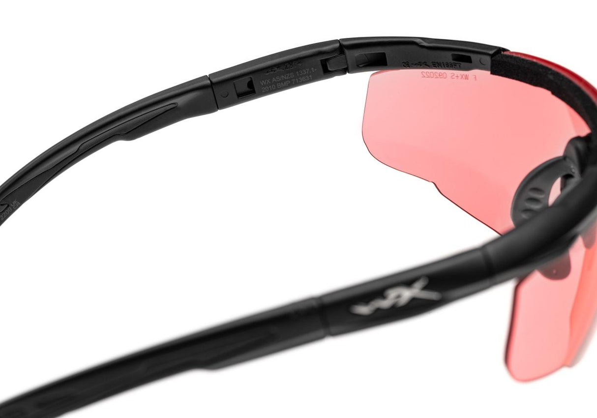 SABER ADVANCED Glas: Grå/Lys Orange/Magenta Stel: Mat Sort