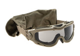 Wiley X Spear Goggle Grå Clear Light Rust