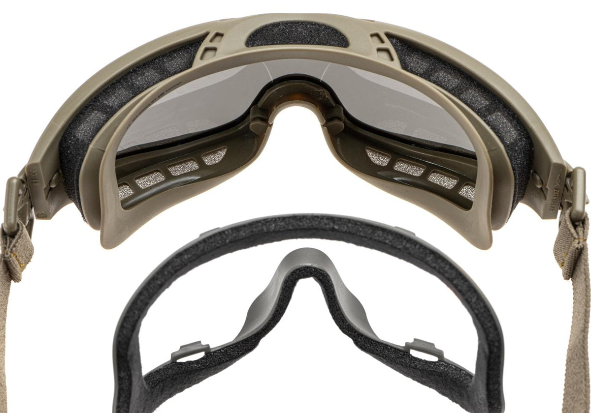 Wiley X Spear Goggle Grå Clear Light Rust