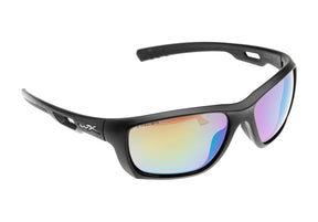 Wiley X WX Aspect Captivate Polariseret Grøn Spejl - Sort