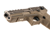 AW Custom VX0210 Hex Cut Full Metal GBB - FDE