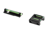 LPA Fiber Optic Sights Set til 6-8mm Shotgun Ribs BSS18
