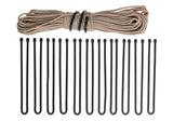 Nite Ize Gear Tie ProPack 12" 12pcs - Sort