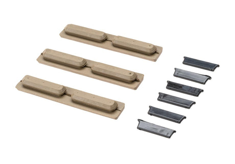 Manta M-LOK Covers 3pcs Kit - Dark Earth