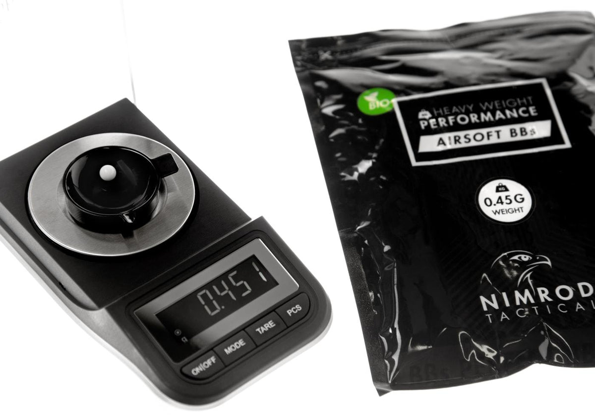 Nimrod 0.45g Bio BB Professional Performance 1000rds Taske - Hvid