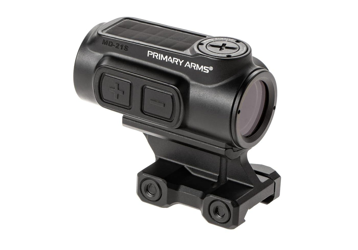 Primary Arms GLx MD-21S Push Button 21mm Microdot med AutoLive 2 MOA Rød dot Reticle - Sort