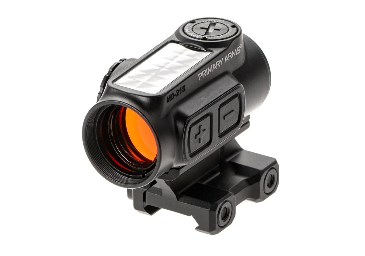 Primary Arms GLx MD-21S Push Button 21mm Microdot med AutoLive 2 MOA Rød dot Reticle - Sort