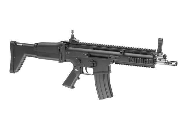 WE MK16 Open Bolt GBR - Sort