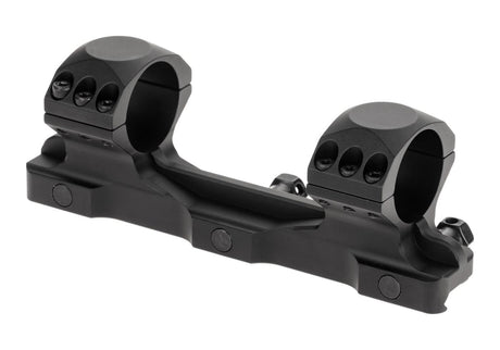 Vector Optics 30mm X-Accu One Piece 20 MOA Med Picatinny Montage - Sort