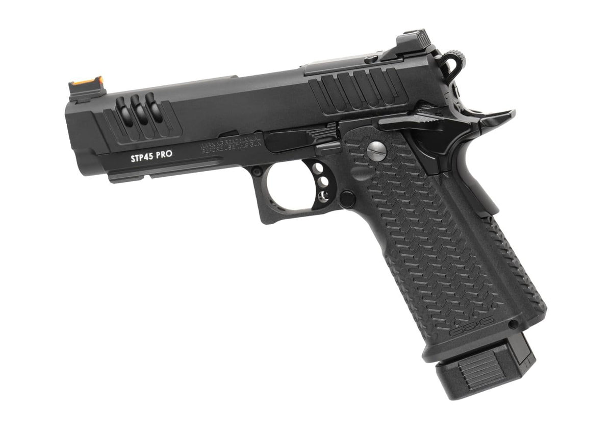 G&G Armament STP45 PRO 8 Inch GBB - Black